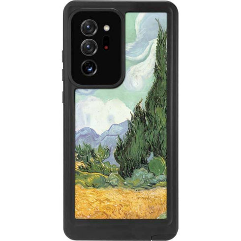 Vincent Van Gogh Wheatfield with Cypresses Galaxy Note20 Ultra 5G Waterproof Case
