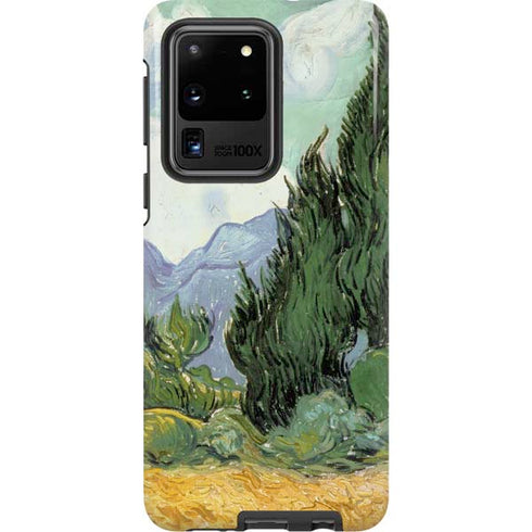 Vincent Van Gogh Wheatfield with Cypresses Galaxy S20 Ultra 5G Pro Case