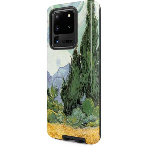 Vincent Van Gogh Wheatfield with Cypresses Galaxy S20 Ultra 5G Pro Case