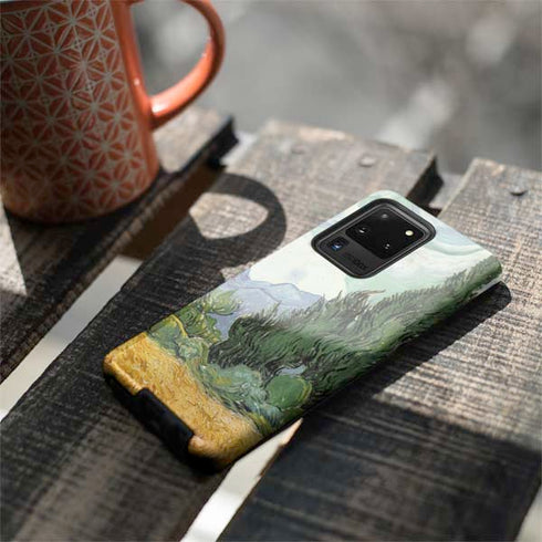 Vincent Van Gogh Wheatfield with Cypresses Galaxy S20 Ultra 5G Pro Case