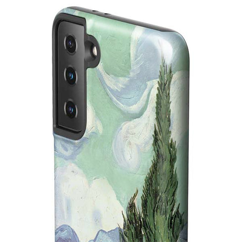Vincent Van Gogh Wheatfield with Cypresses Galaxy S21 FE Pro Case