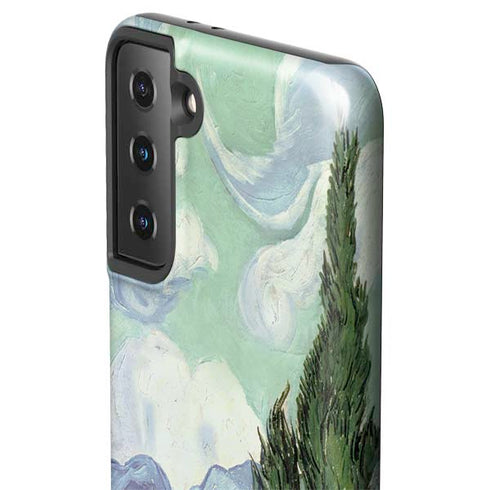 Vincent Van Gogh Wheatfield with Cypresses Galaxy S21 Plus 5G Pro Case