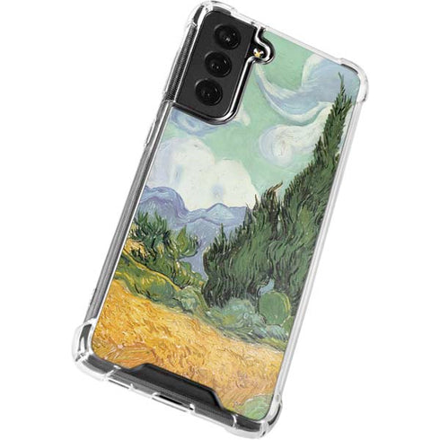 Vincent Van Gogh Wheatfield with Cypresses Galaxy S22 Plus Clear Case