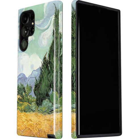 Vincent Van Gogh Wheatfield with Cypresses Galaxy S22 Ultra Pro Case