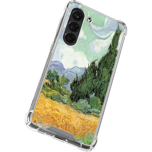 Vincent Van Gogh Wheatfield with Cypresses Galaxy S23 Clear Case