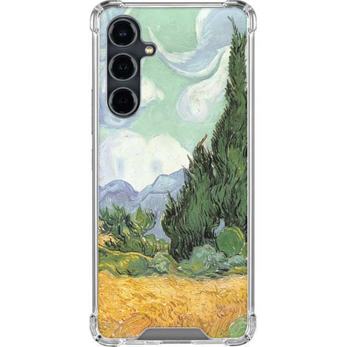 van Gogh - Wheatfield with Cypresses by Van Gogh Galaxy S23 FE Clear Case