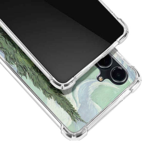 van Gogh - Wheatfield with Cypresses by Van Gogh Galaxy S23 FE Clear Case