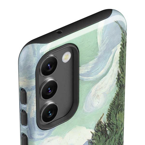 Vincent Van Gogh Wheatfield with Cypresses Galaxy S23 Plus Pro Case