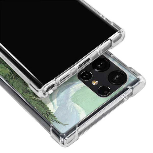 van Gogh - Wheatfield with Cypresses by Van Gogh Galaxy S24 Ultra Clear Case