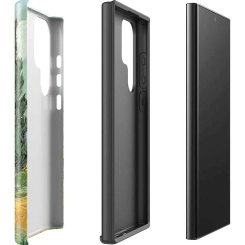 van Gogh - Wheatfield with Cypresses by Van Gogh Galaxy S24 Ultra Impact Case