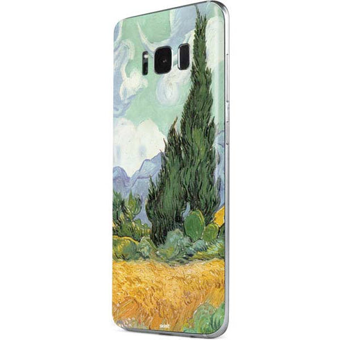 Vincent Van Gogh Wheatfield with Cypresses Galaxy S8 Skin