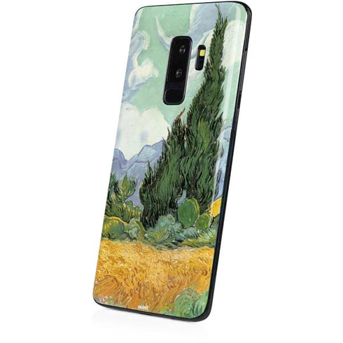 Vincent Van Gogh Wheatfield with Cypresses Galaxy S9 Plus Skin
