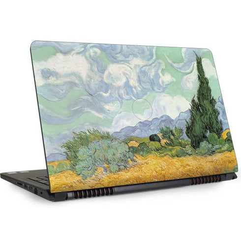 Vincent Van Gogh Wheatfield with Cypresses Dell Inspiron Skin