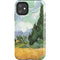 Vincent Van Gogh Wheatfield with Cypresses iPhone 11 Impact Case