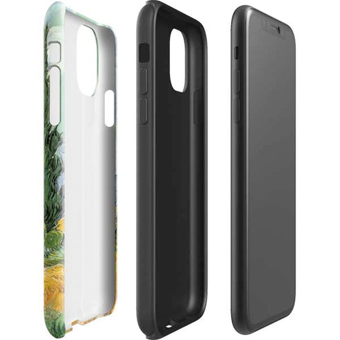 Vincent Van Gogh Wheatfield with Cypresses iPhone 11 Impact Case
