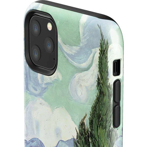 Vincent Van Gogh Wheatfield with Cypresses iPhone 11 Pro Max Impact Case