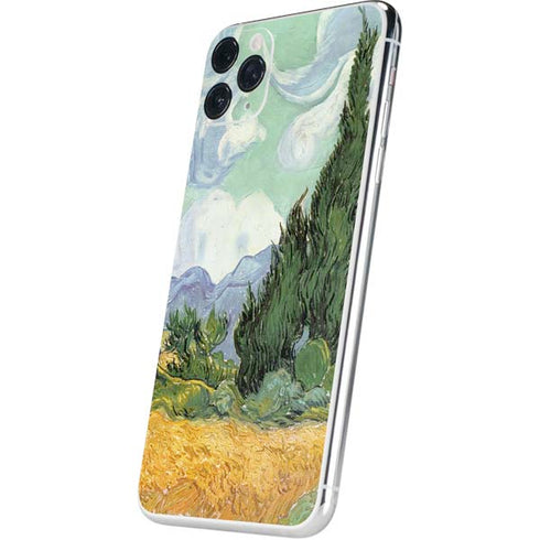 Vincent Van Gogh Wheatfield with Cypresses iPhone 11 Pro Max Skin