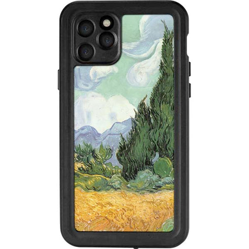 Vincent Van Gogh Wheatfield with Cypresses iPhone 11 Pro Waterproof Case