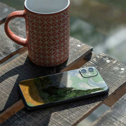 Vincent Van Gogh Wheatfield with Cypresses iPhone 11 Skin