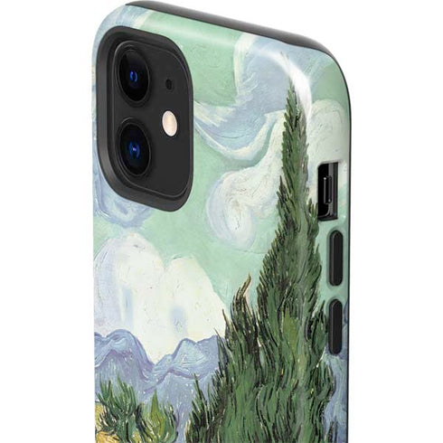 Vincent Van Gogh Wheatfield with Cypresses iPhone 12 Impact Case