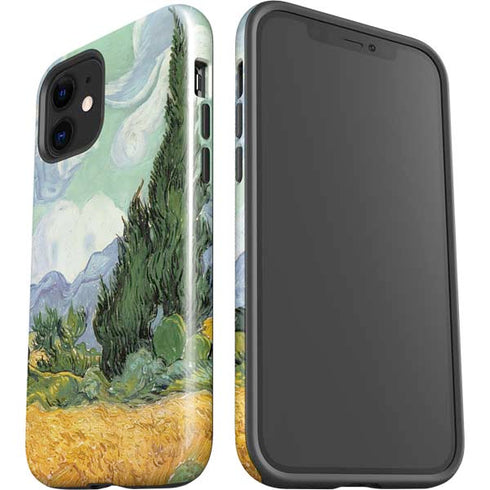 Vincent Van Gogh Wheatfield with Cypresses iPhone 12 Impact Case