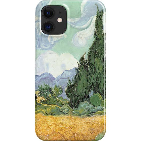 Vincent Van Gogh Wheatfield with Cypresses iPhone 12 Mini Lite Case