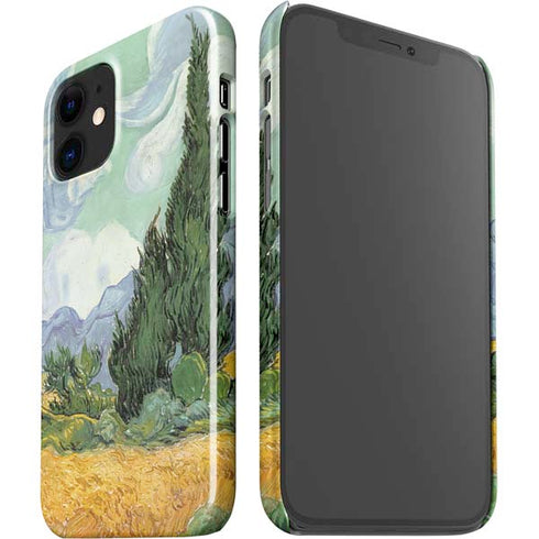 Vincent Van Gogh Wheatfield with Cypresses iPhone 12 Mini Lite Case