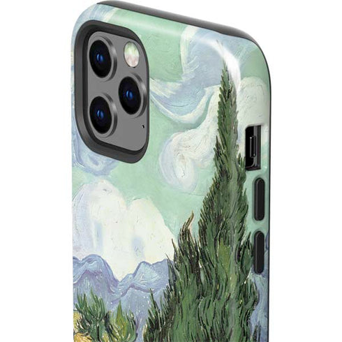 Vincent Van Gogh Wheatfield with Cypresses iPhone 12 Pro Impact Case