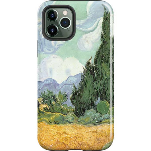 Vincent Van Gogh Wheatfield with Cypresses iPhone 12 Pro Max Impact Case
