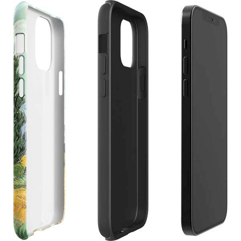 Vincent Van Gogh Wheatfield with Cypresses iPhone 12 Pro Max Impact Case