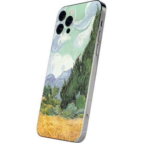 Vincent Van Gogh Wheatfield with Cypresses iPhone 12 Pro Max Skin
