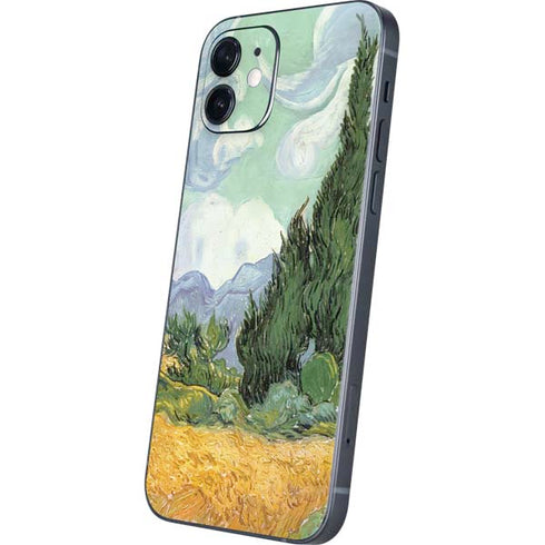 Vincent Van Gogh Wheatfield with Cypresses iPhone 12 Skin