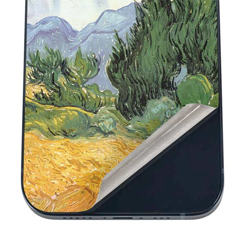 Vincent Van Gogh Wheatfield with Cypresses iPhone 12 Skin