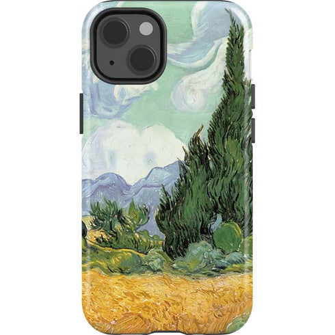 Vincent Van Gogh Wheatfield with Cypresses iPhone 13 Impact Case