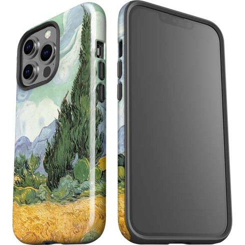 Vincent Van Gogh Wheatfield with Cypresses iPhone 13 Pro Impact Case