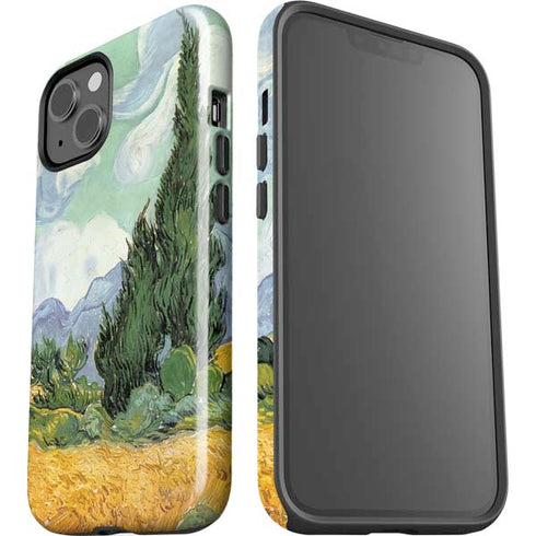 Vincent Van Gogh Wheatfield with Cypresses iPhone 14 Plus Impact Case