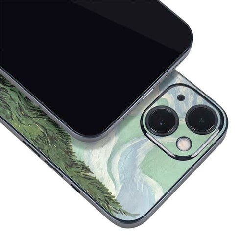Vincent Van Gogh Wheatfield with Cypresses iPhone 14 Plus Skin