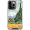 Vincent Van Gogh Wheatfield with Cypresses iPhone 14 Pro Clear Case