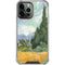 Vincent Van Gogh Wheatfield with Cypresses iPhone 14 Pro Max Clear Case