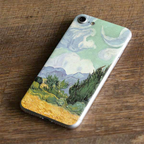 Vincent Van Gogh Wheatfield with Cypresses iPhone 8 Skin