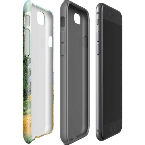 Vincent Van Gogh Wheatfield with Cypresses iPhone SE (2nd & 3rd Gen) Pro Case