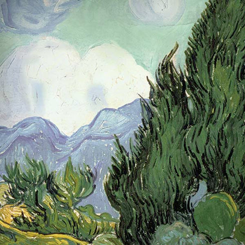 Vincent Van Gogh Wheatfield with Cypresses iPhone X Pro Case