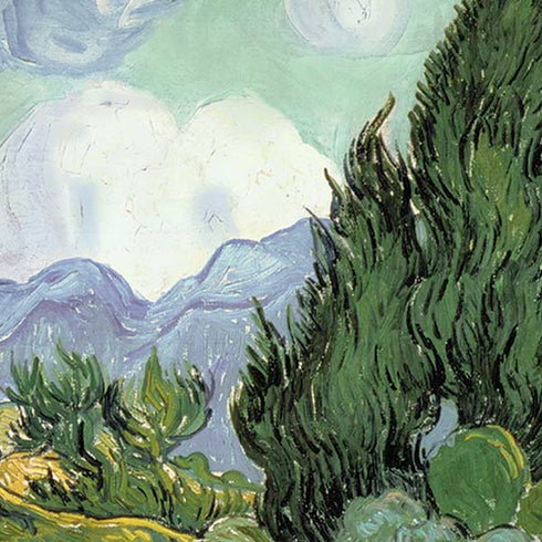 Vincent Van Gogh Wheatfield with Cypresses iPhone XS Max Skin