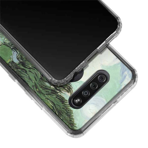 van Gogh - Wheatfield with Cypresses by Van Gogh LG K51/Q51 Clear Case