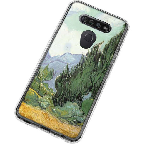 van Gogh - Wheatfield with Cypresses by Van Gogh LG K51/Q51 Clear Case