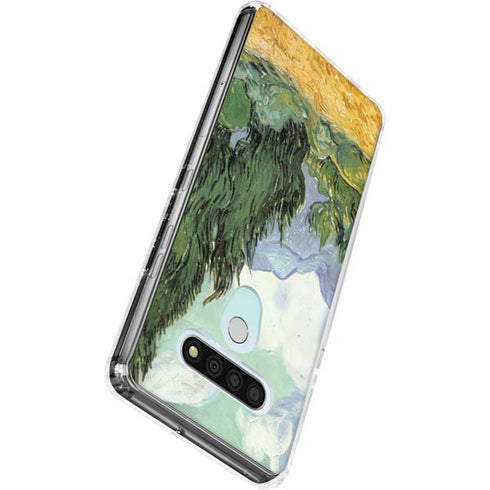van Gogh - Wheatfield with Cypresses by Van Gogh LG Stylo 6 Clear Case