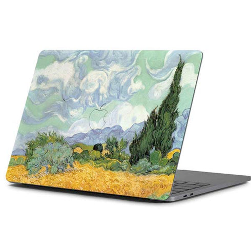Vincent Van Gogh Wheatfield with Cypresses Apple MacBook Pro 13-inch Skin