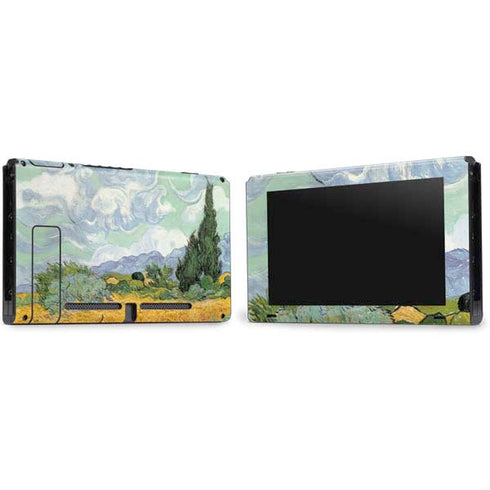 Vincent Van Gogh Wheatfield with Cypresses Nintendo Switch Bundle Skin