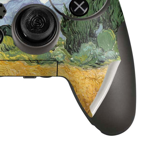 Vincent Van Gogh Wheatfield with Cypresses PlayStation Scuf Vantage 2 Controller Skin
