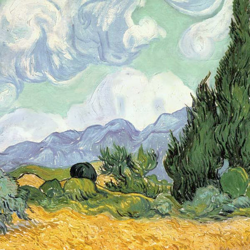 Vincent Van Gogh Wheatfield with Cypresses PS4 Pro/Slim Controller Skin